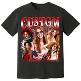 Custom Photo T-Shirt, Personalized Dog Shirts, Birthday Gift, Bachelorette TShirt
