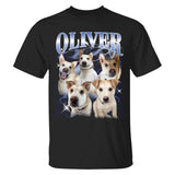 Custom Vintage Pet Shirt - Personalized Dog Photo T-Shirt, Retro 90s Graphic Shirt, Dog Lover Apparel