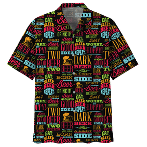 Beer   Black High Quality Unisex Hawaiian Shirt For Men And Women Dhc17063743