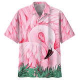 Flamingo  Pink Pink Unisex Hawaiian Shirt For Men And Women Dhc17063843