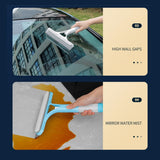 3 In 1 Window Glass Cleaning Brush Spray Glass Cleaner Bathroom Scraper Double-sided Sponge Brush Household Accessories