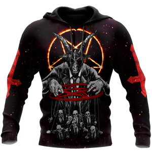 Unisex Hoodie All Over Print Skull Gifts Lord Of Death Skull Unisex Hoodie