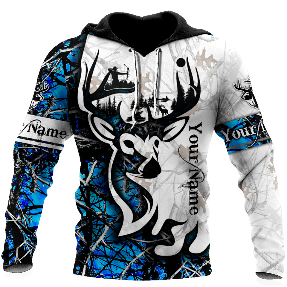 Unisex Hoodie All Over Print Hunting Gifts Deer Hunting Gifts Deer Personalized Unisex Hoodie