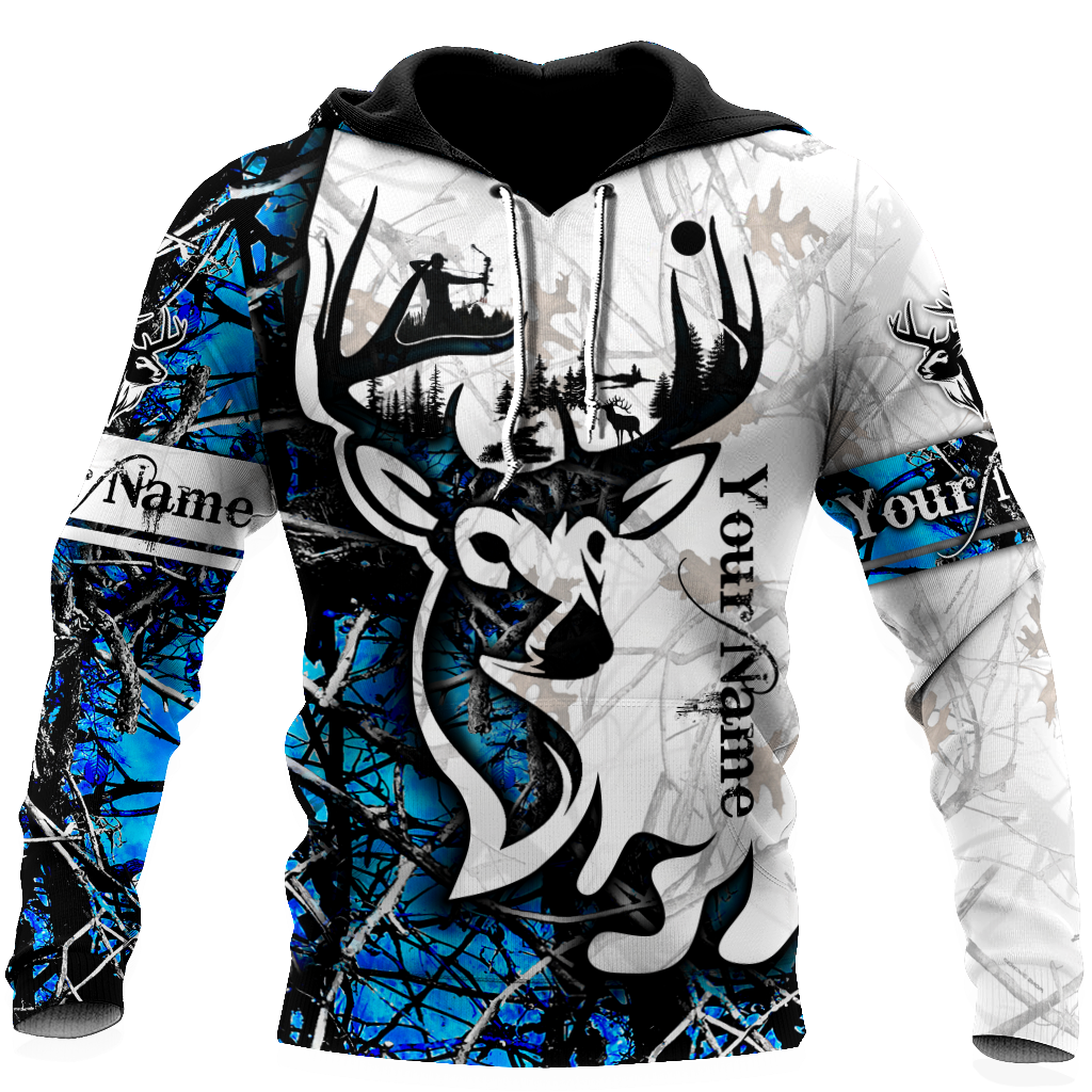 Unisex Hoodie All Over Print Hunting Gifts Deer Hunting Gifts Deer Personalized Unisex Hoodie