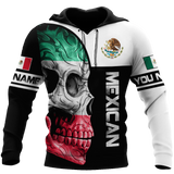 Unisex Hoodie All Over Print Skull Gifts Mexican Skull All Over Printed Personalized Unisex Hoodie