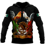 Rooster Mexico All Over Print Unisex Hoodie