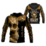 Unisex Hoodie All Over Print Skull Gifts May Guy Skull 3D All Over Printed Unisex Hoodie