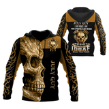 Unisex Hoodie All Over Print Skull Gifts July Guy Skull All Over Printed Unisex Hoodie