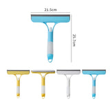 3 In 1 Window Glass Cleaning Brush Spray Glass Cleaner Bathroom Scraper Double-sided Sponge Brush Household Accessories
