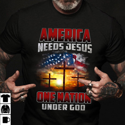 America needs Jesus - Jesus Apparel
