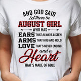 August Girl - And God said let there be - Jesus Apparel