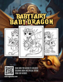 Baby Dragon Trainer 30 Pages Printable Coloring Book