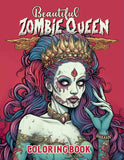 Beautiful Zombie Queen 30 Pages Printable Coloring Book