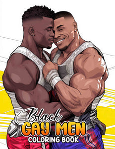 Black Gay Men 30 Pages Printable Coloring Book