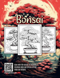 Bonsai 30 Pages Printable Coloring Book