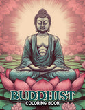 Buddhist 30 Pages Printable Coloring Book