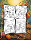 Fairytale Mice 30 Pages Printable Coloring Book