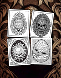 Horror Easter Eggs 30 Pages Printable Coloring Book