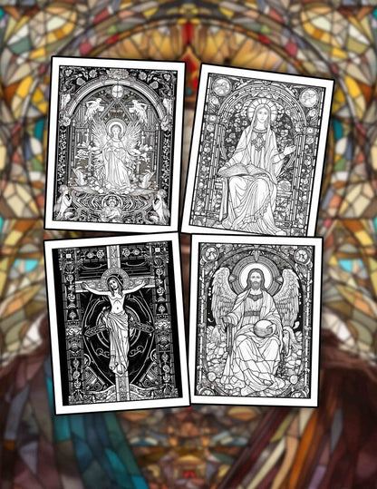 Catholic 25 Pages Printable Coloring Book