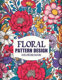 Floral Pattern 30 Pages Printable Coloring Book