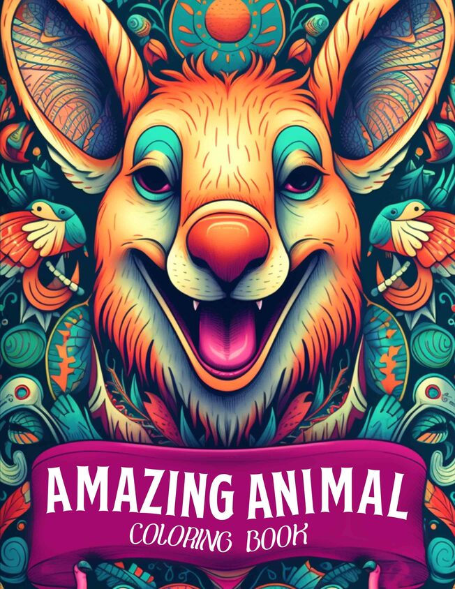 Amazing Animal 30 Pages Printable Coloring Book