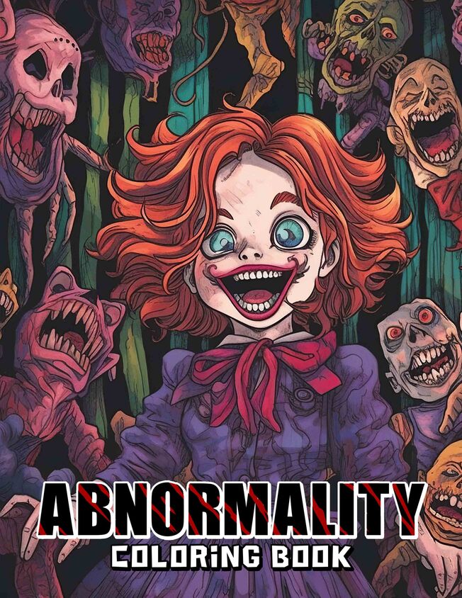 Abnormality 30 Pages Printable Coloring Book