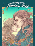 Fantasy Love 30 Pages Printable Coloring Book