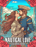 Nautical Love 30 Pages Printable Coloring Book