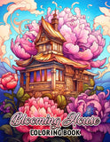 Blooming House 30 Pages Printable Coloring Book