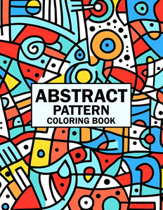 Abstract Pattern 30 Pages Printable Coloring Book