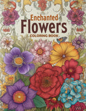 Enchanted Flowers 25 Pages Printable Coloring Book