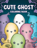 Cute Ghost 30 Pages Printable Coloring Book