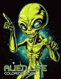 Alien Life 30 Pages Printable Coloring Book