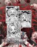 Abnormality 30 Pages Printable Coloring Book