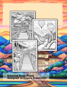 Mindfulness Meditation 30 Pages Printable Coloring Book