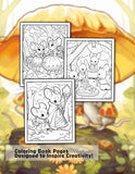 Fairytale Mice 30 Pages Printable Coloring Book