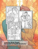 Ardent Gay Love 30 Pages Printable Coloring Book