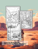 Relaxing Landscape 30 Pages Printable Coloring Book