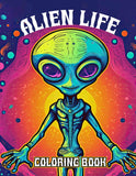 Alien Life 30 Pages Printable Coloring Book