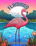 Flamingo 30 Pages Printable Coloring Book