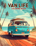 Van Life 30 Pages Printable Coloring Book