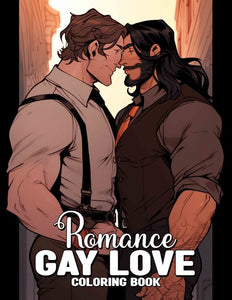 Romance Gay Love 30 Pages Printable Coloring Book