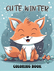 Cute Winter 30 Pages Printable Coloring Book