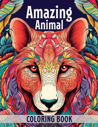 Amazing Animal 30 Pages Printable Coloring Book