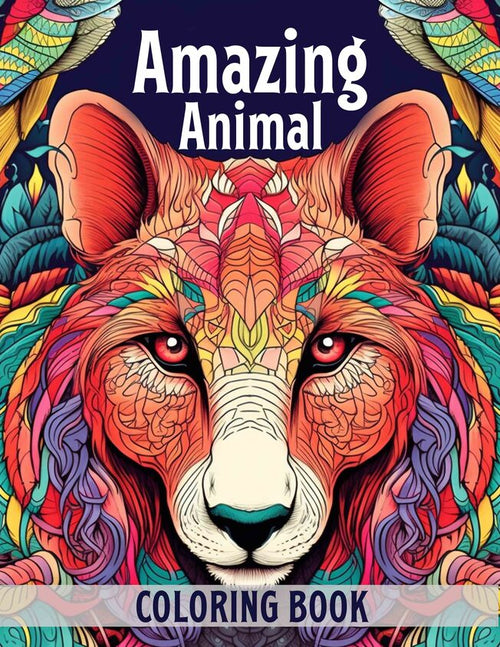 Amazing Animal 30 Pages Printable Coloring Book