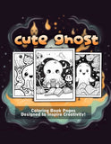 Cute Ghost 30 Pages Printable Coloring Book