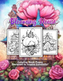 Blooming House 30 Pages Printable Coloring Book