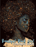 Beautiful Black Girl 30 Pages Printable Coloring Book