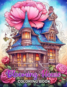 Blooming House 30 Pages Printable Coloring Book