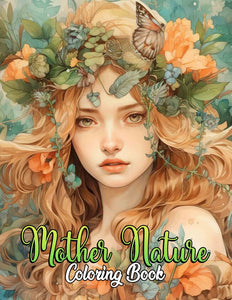 Mother Nature 30 Pages Printable Coloring Book